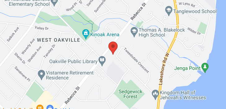 map of 280 Sandwell Drive